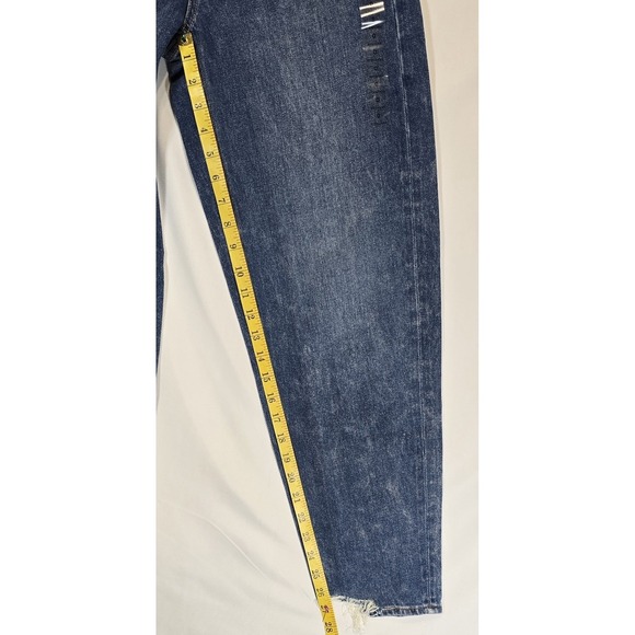 NWT American Eagle Sz 0 25W Relaxed Mom Jeans High Rise Reg Jeans - Picture 4 of 16